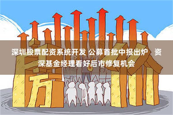 深圳股票配资系统开发 公募首批中报出炉   资深基金经理看好后市修复机会