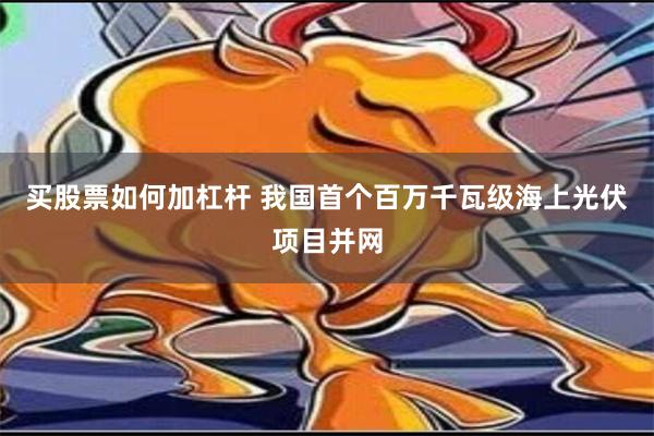 买股票如何加杠杆 我国首个百万千瓦级海上光伏项目并网