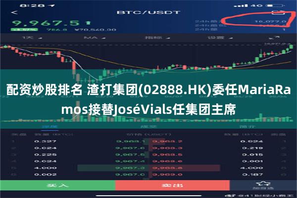 配资炒股排名 渣打集团(02888.HK)委任MariaRamos接替JoséVials任集团主席
